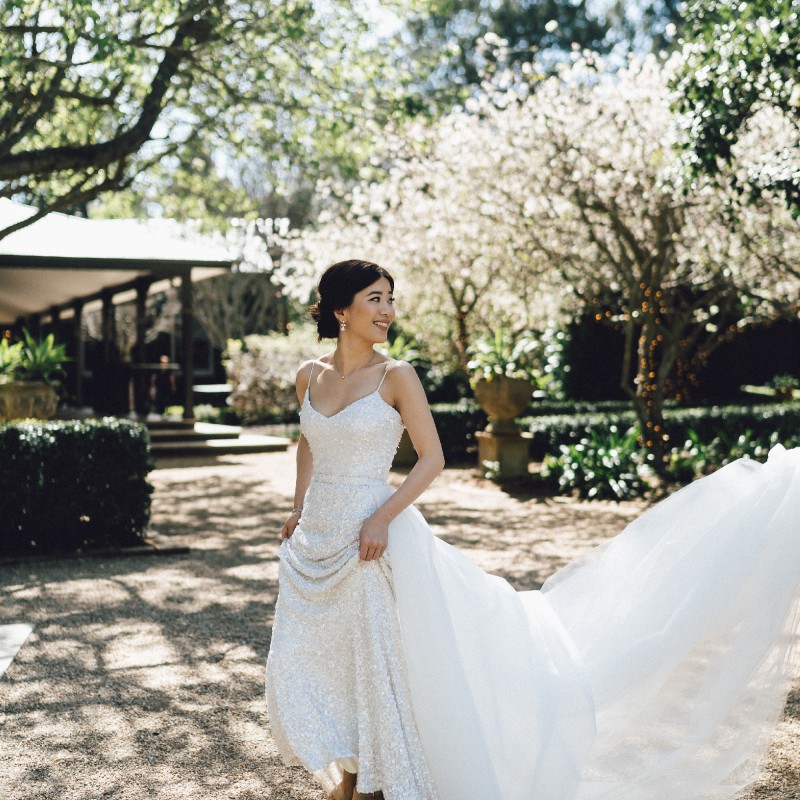 Nina loved the idea of another bride feeling gorgeous in the same dress. 